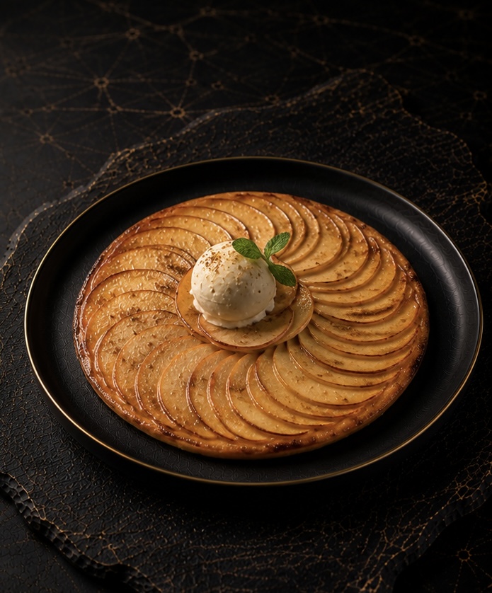 Tarte fine aux pommes